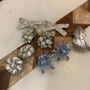 Vintage Earrings Trifari Coro Clip-on Earrings